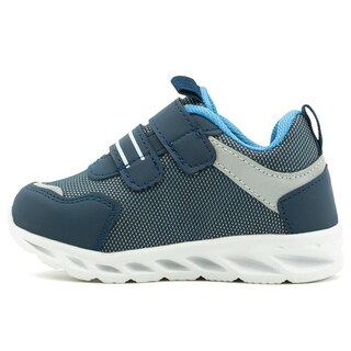 Foto 5 | Tenis Paw Patrol Para Niño Luz Led Textil Marino 12-17 Azul Marino