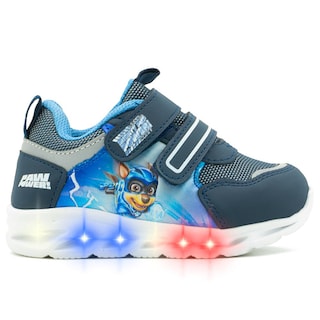 Foto 6 | Tenis Paw Patrol Para Niño Luz Led Textil Marino 12-17 Azul Marino