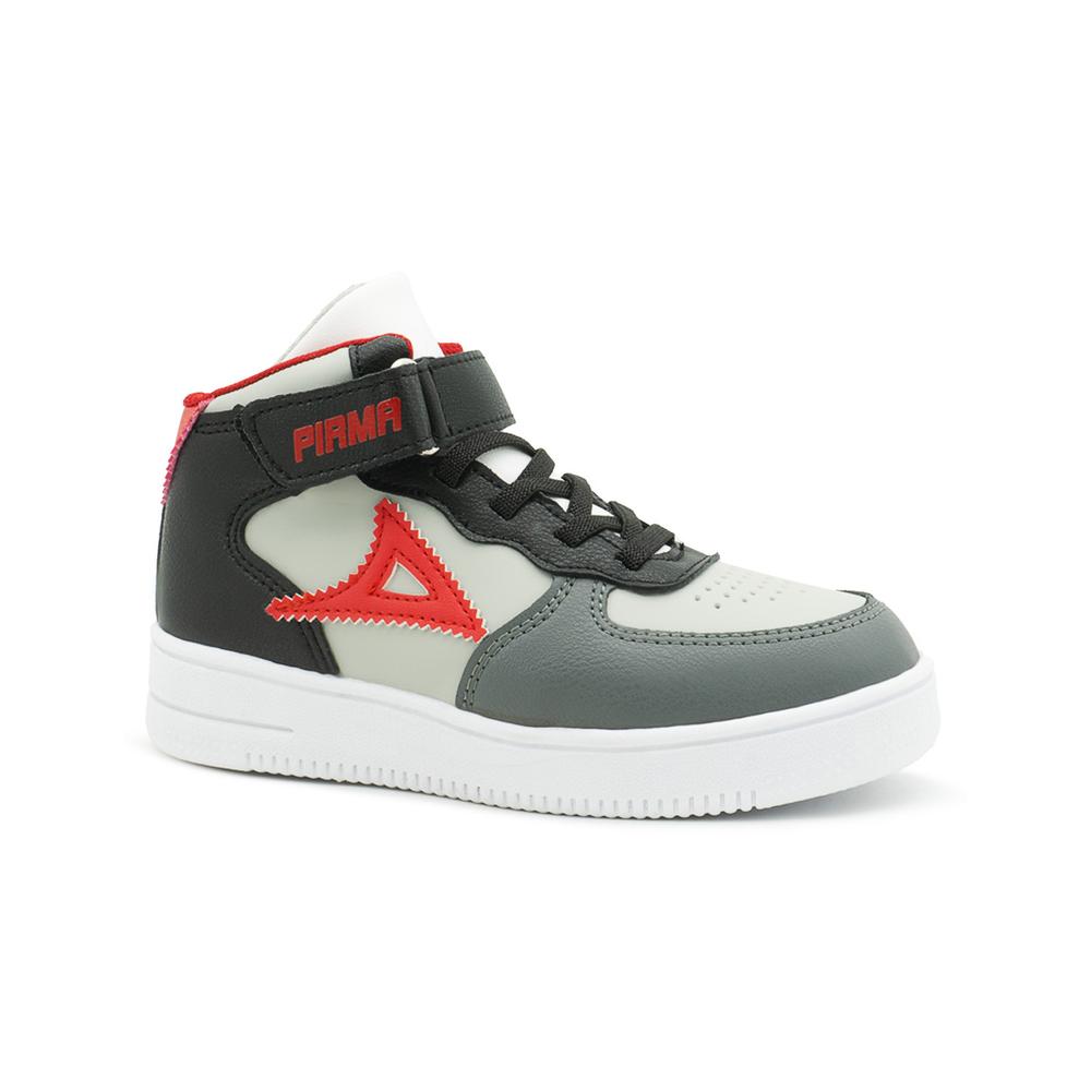 Foto 5 pulgar | Tenis Bota Casual Pirma Para Niño Color Oxford Gris