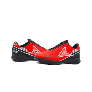 Foto 2 | Tenis Pirma Para Niño Fútbol Soccer Tachos Rojo/negro 15-21 Rojo