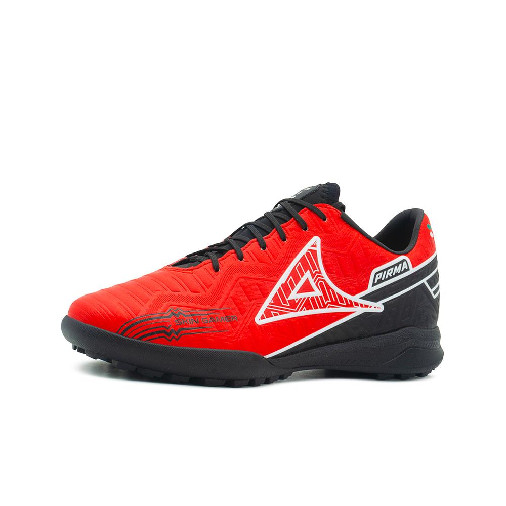 Foto 4 pulgar | Tenis Pirma Para Niño Fútbol Soccer Tachos Rojo/negro 15-21 Rojo