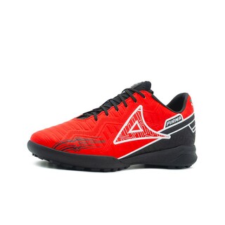 Foto 3 | Tenis Pirma Para Niño Fútbol Soccer Tachos Rojo/negro 15-21 Rojo