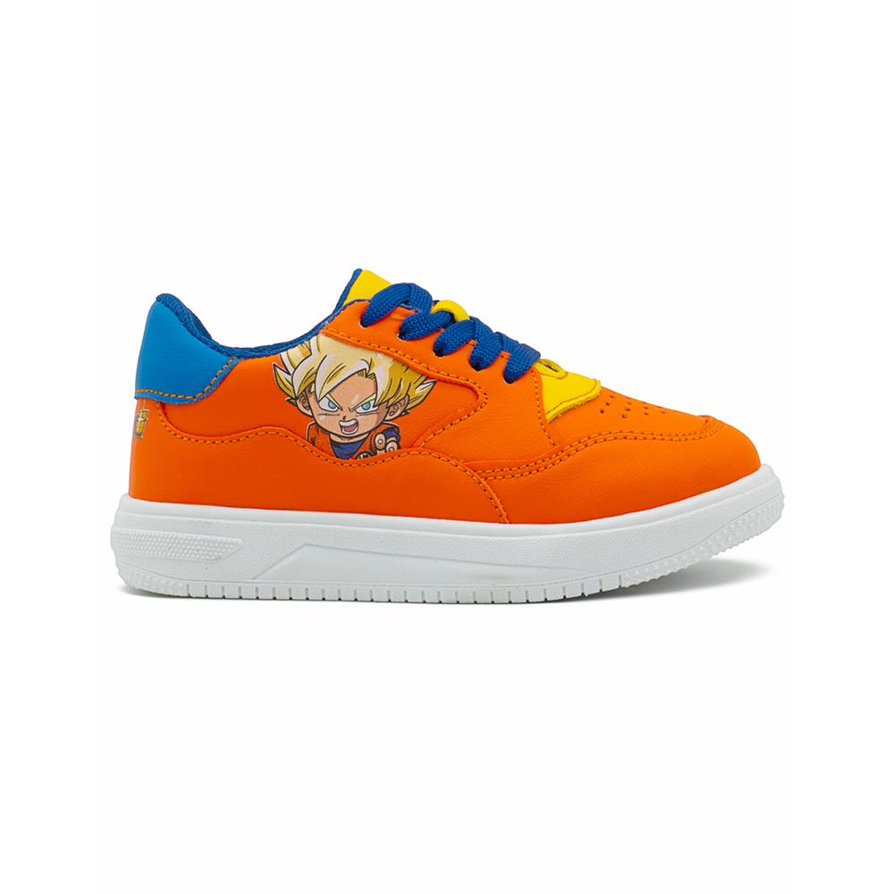 Tenis Karsten Para Niño Dragon Ball Z Goku Ligeros Naranja Naranja