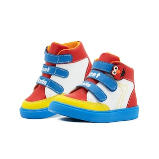 Foto 1 | Tenis Bota Niño Karsten Plaza Sesamo Elmo Antiderrapante Azul