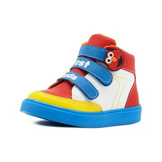 Foto 3 | Tenis Bota Niño Karsten Plaza Sesamo Elmo Antiderrapante Azul