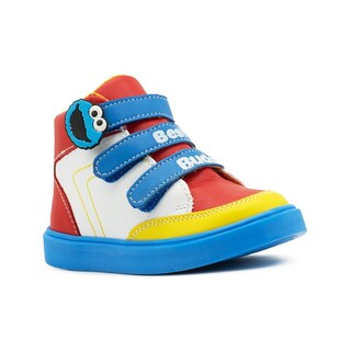 Foto 4 | Tenis Bota Niño Karsten Plaza Sesamo Elmo Antiderrapante Azul