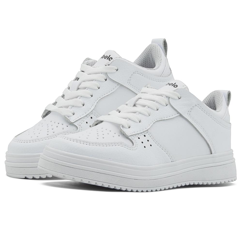 Foto 1 | Tenis Chabelo Para Niño Escolar Estilo Urbano Blanco 18-26.5 Blanco