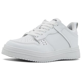 Foto 3 | Tenis Chabelo Para Niño Escolar Estilo Urbano Blanco 18-26.5 Blanco