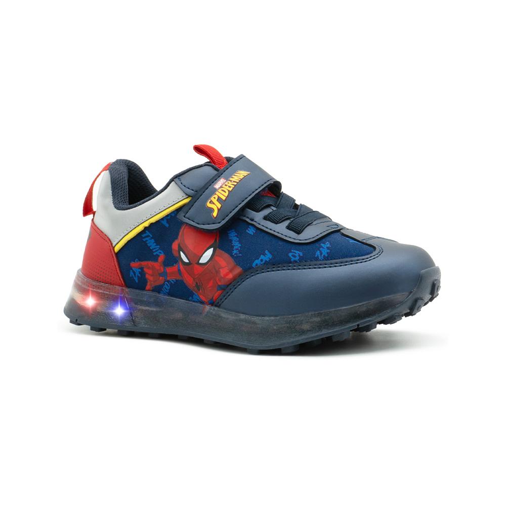 Foto 5 pulgar | Tenis Tropicana Para Niño Luces Spider-man Color Marino Azul Marino