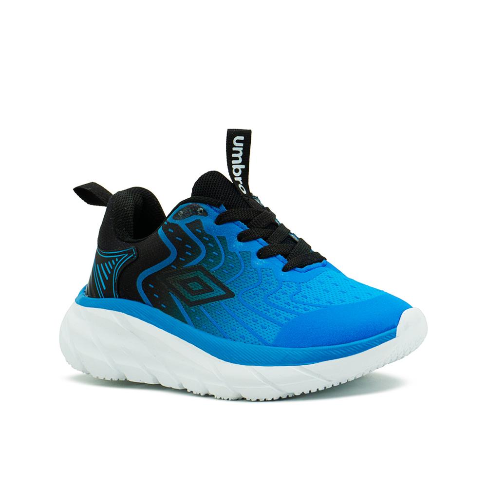 Foto 5 pulgar | Tenis Umbro Deportivo Para Niño Suela Eva Running Azul 18-21 Beige