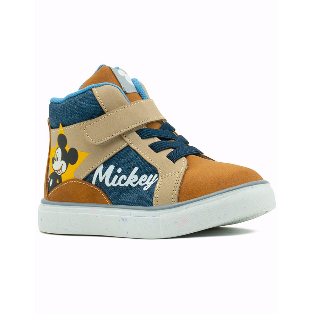 Foto 5 pulgar | Tenis Bota Tropicana Niño Camel Mickey Mause Casual 12-17 Beige