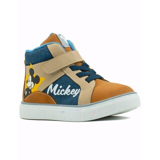 Foto 4 | Tenis Bota Tropicana Niño Camel Mickey Mause Casual 12-17 Beige