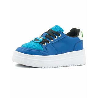Foto 4 | Tenis Karsten Para Niño Plaza Sésamo Come Galletas Casuales Azul