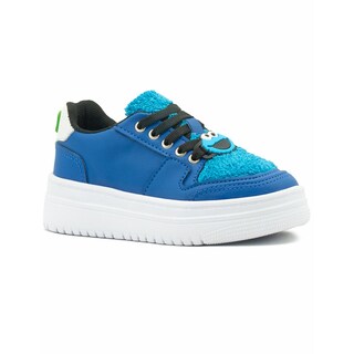 Foto 5 | Tenis Karsten Para Niño Plaza Sésamo Come Galletas Casuales Azul