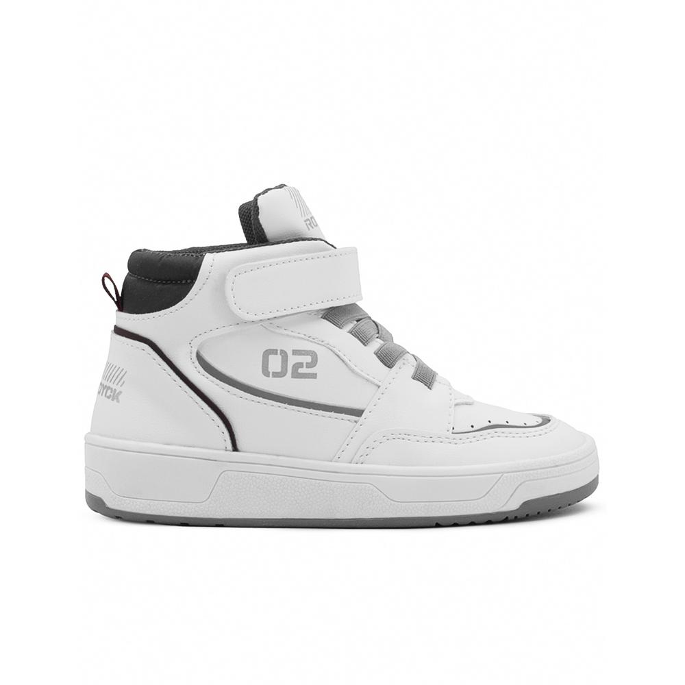 Foto 7 pulgar | Tenis Bota Niño Roddyck Casual Blanco Ajuste Velcro 18-21 Blanco