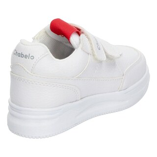 Foto 3 | Tenis Escolar Chabelo Blanco Doble Velcro Para Niño T15-18 Blanco