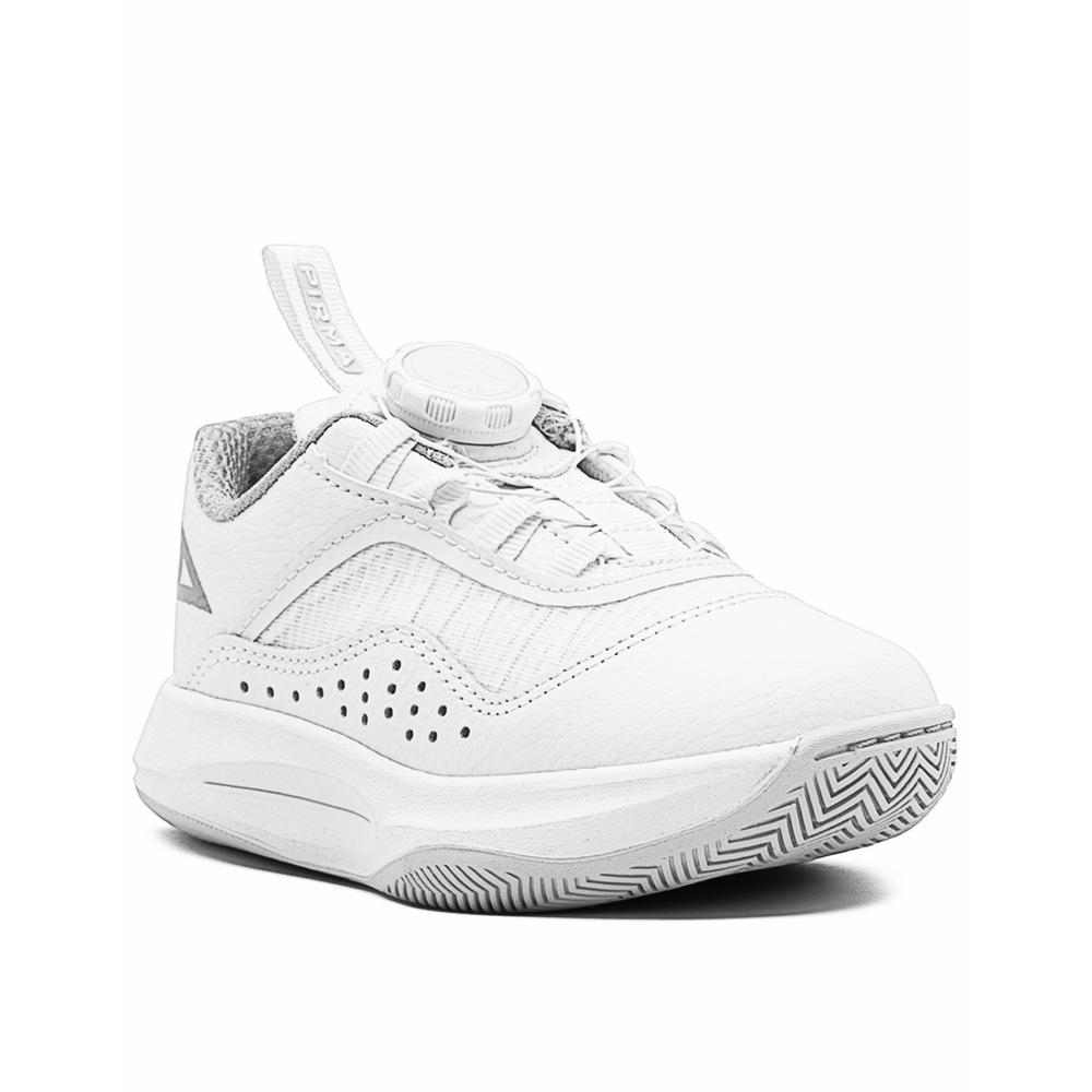 Foto 5 | Tenis Basquetbol Pirma Para Niño Antiderrapante Transpirable Ajuste Yoyo Blanco