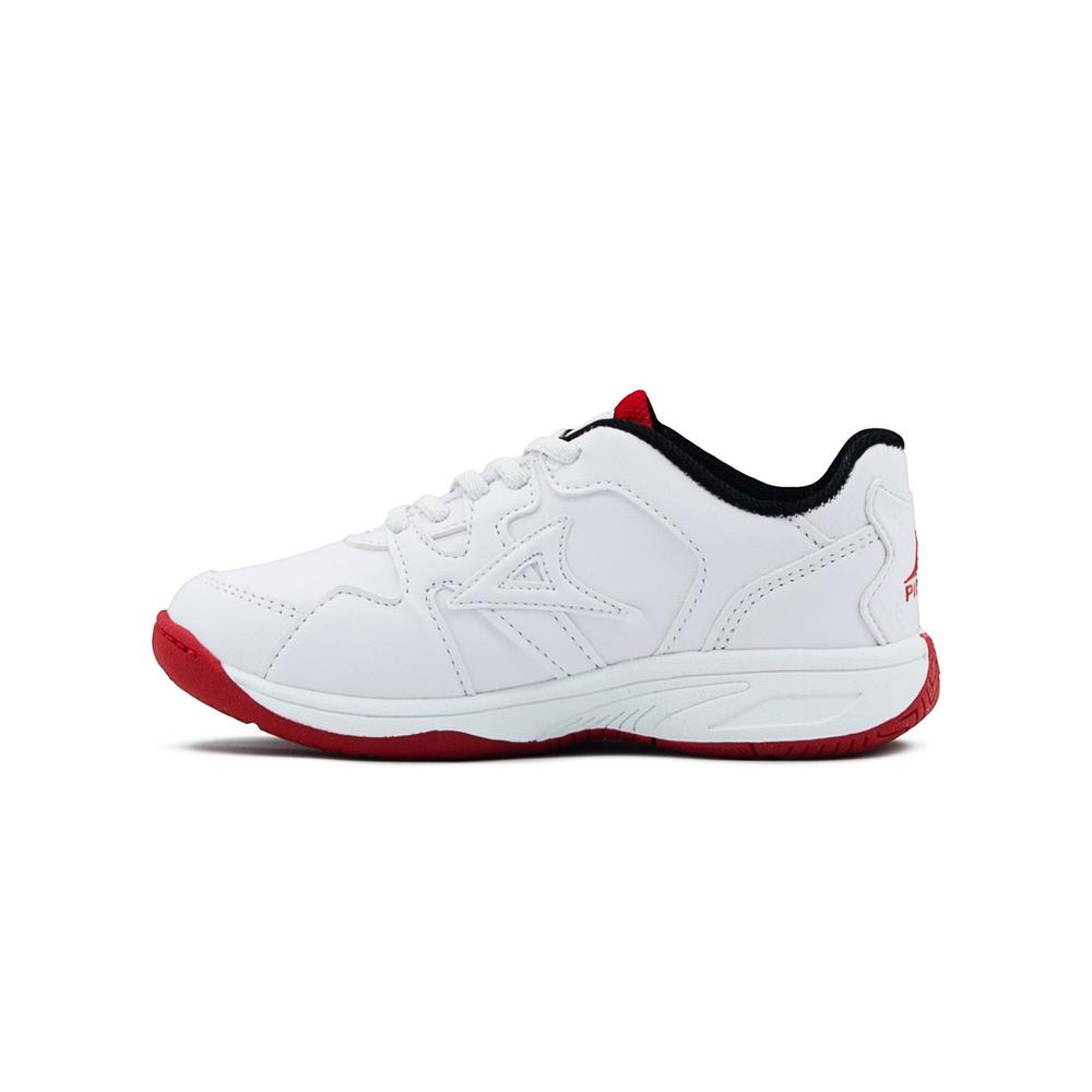 Foto 6 pulgar | Tenis Para Niño Pirma Running Deportivos Blanco/rojo Rojo