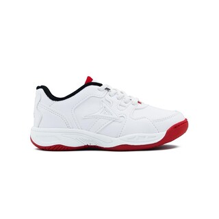 Foto 6 | Tenis Para Niño Pirma Running Deportivos Blanco/rojo Rojo