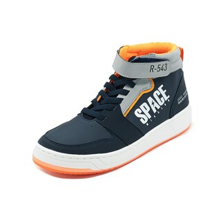 Foto 3 | Tenis Bota Niño Roddyck Casuales Ajuste Velcro Azul Marino Azul Marino
