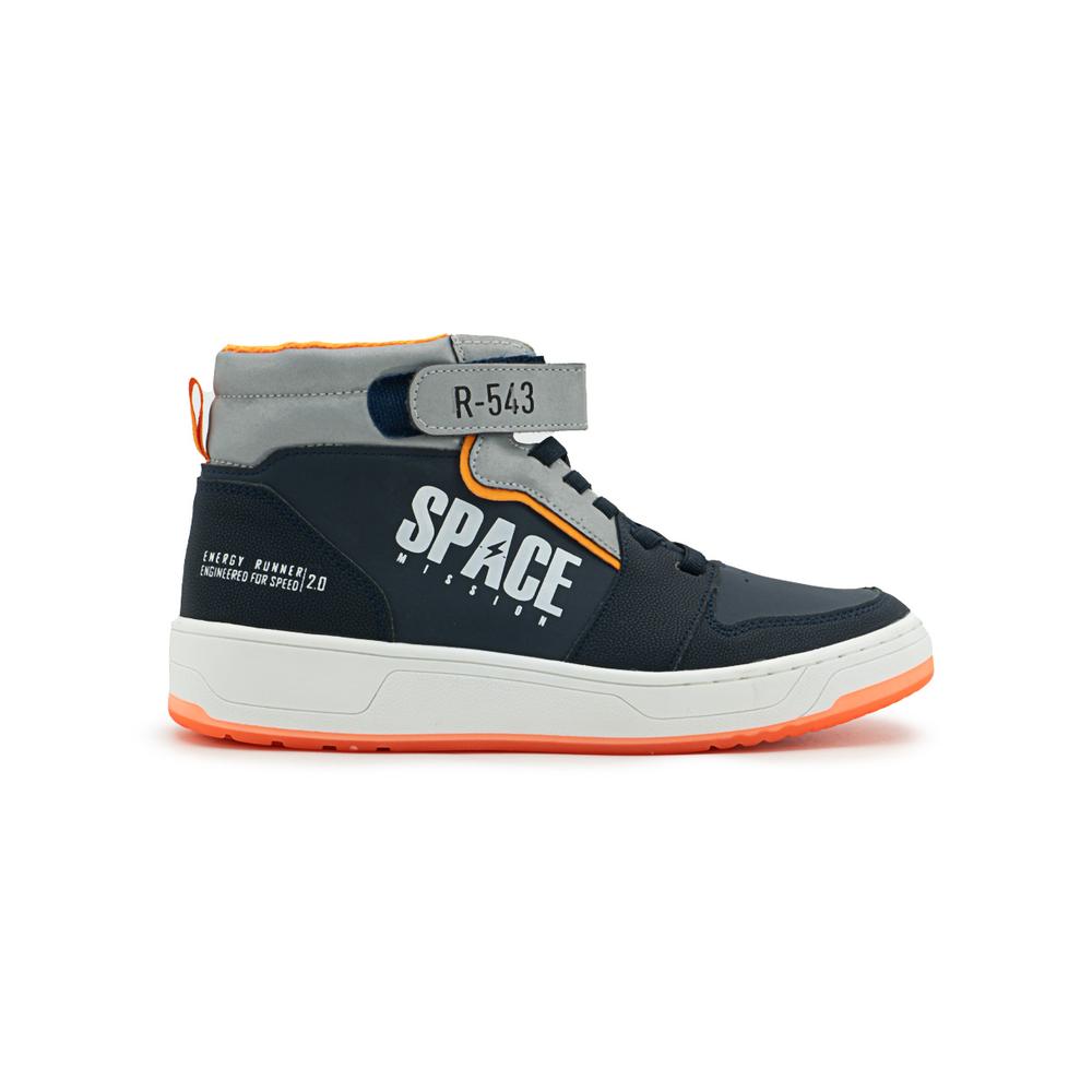 Foto 7 pulgar | Tenis Bota Niño Roddyck Casuales Ajuste Velcro Azul Marino Azul Marino