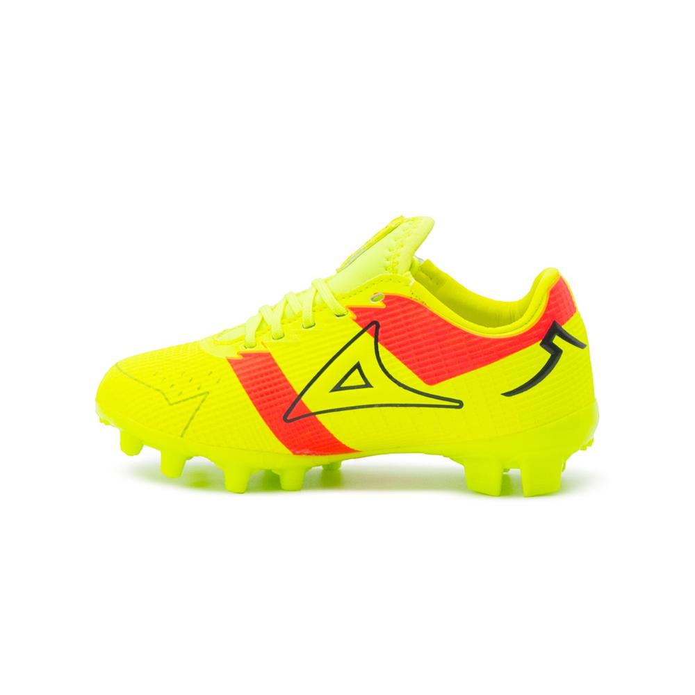 Foto 4 pulgar | Tenis Tachos Pirma Para Niño Futbol Soccer Amarillo Neon Amarillo