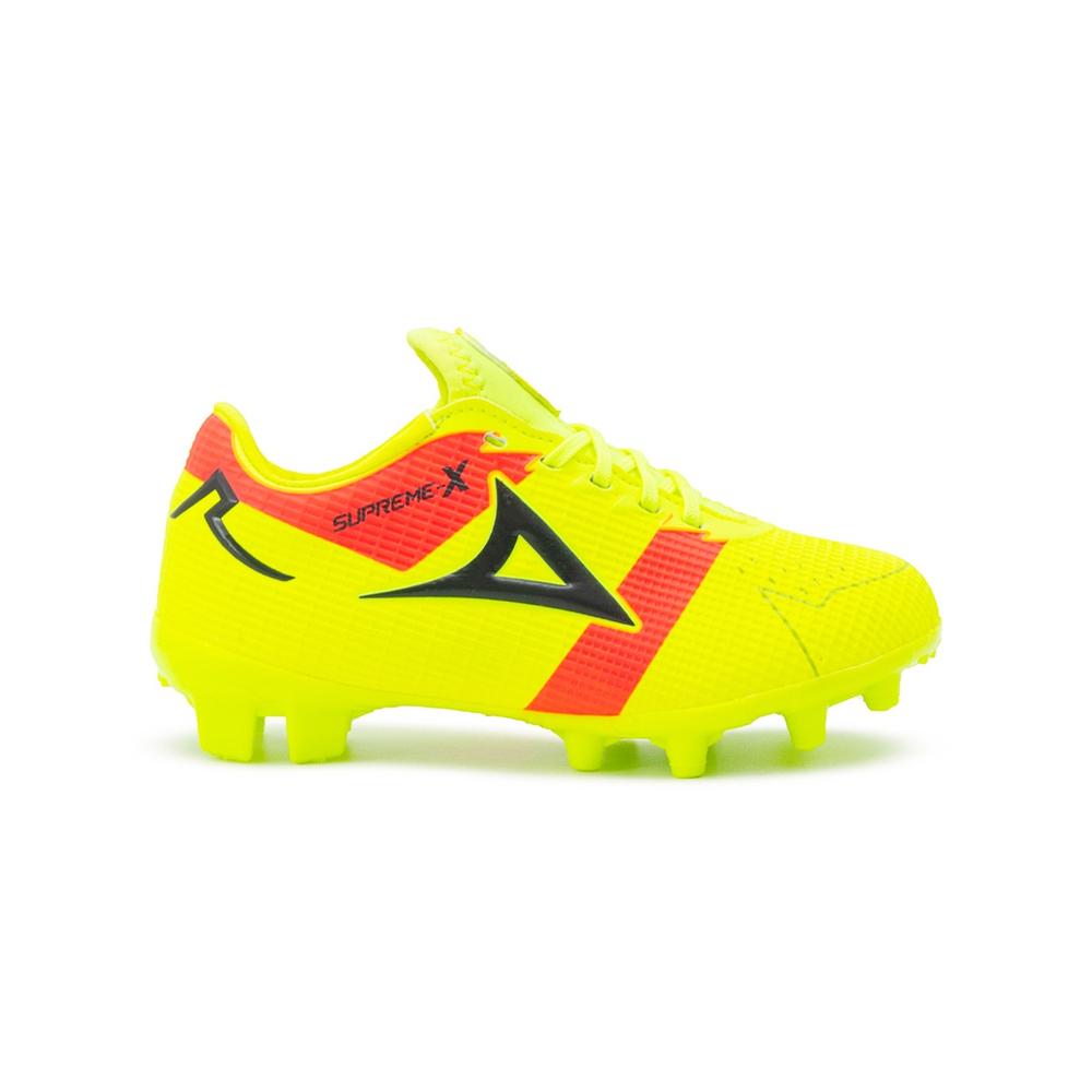 Foto 5 pulgar | Tenis Tachos Pirma Para Niño Futbol Soccer Amarillo Neon Amarillo