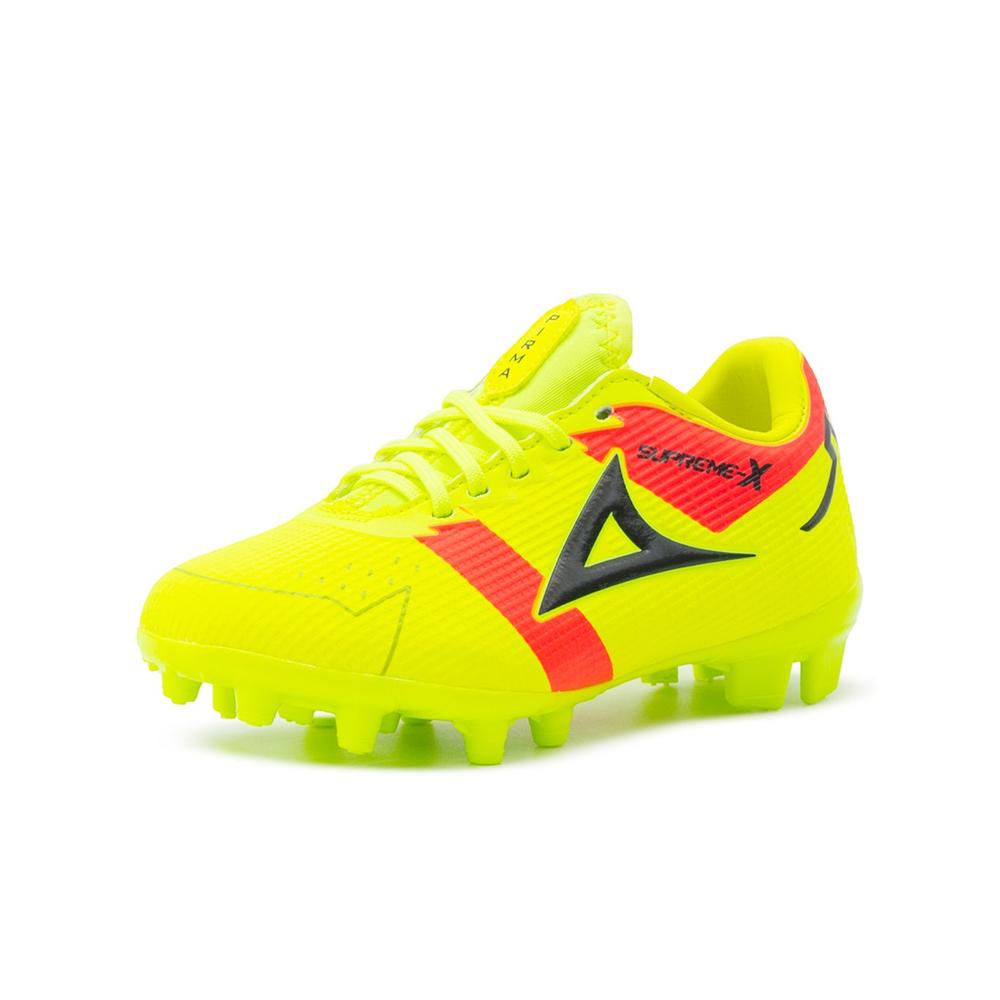 Foto 6 pulgar | Tenis Tachos Pirma Para Niño Futbol Soccer Amarillo Neon Amarillo
