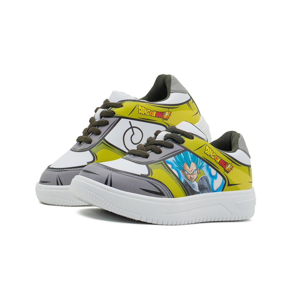 Tenis Choclo Karsten Para Niño Dragón Ball Super Vegeta Azul Gris