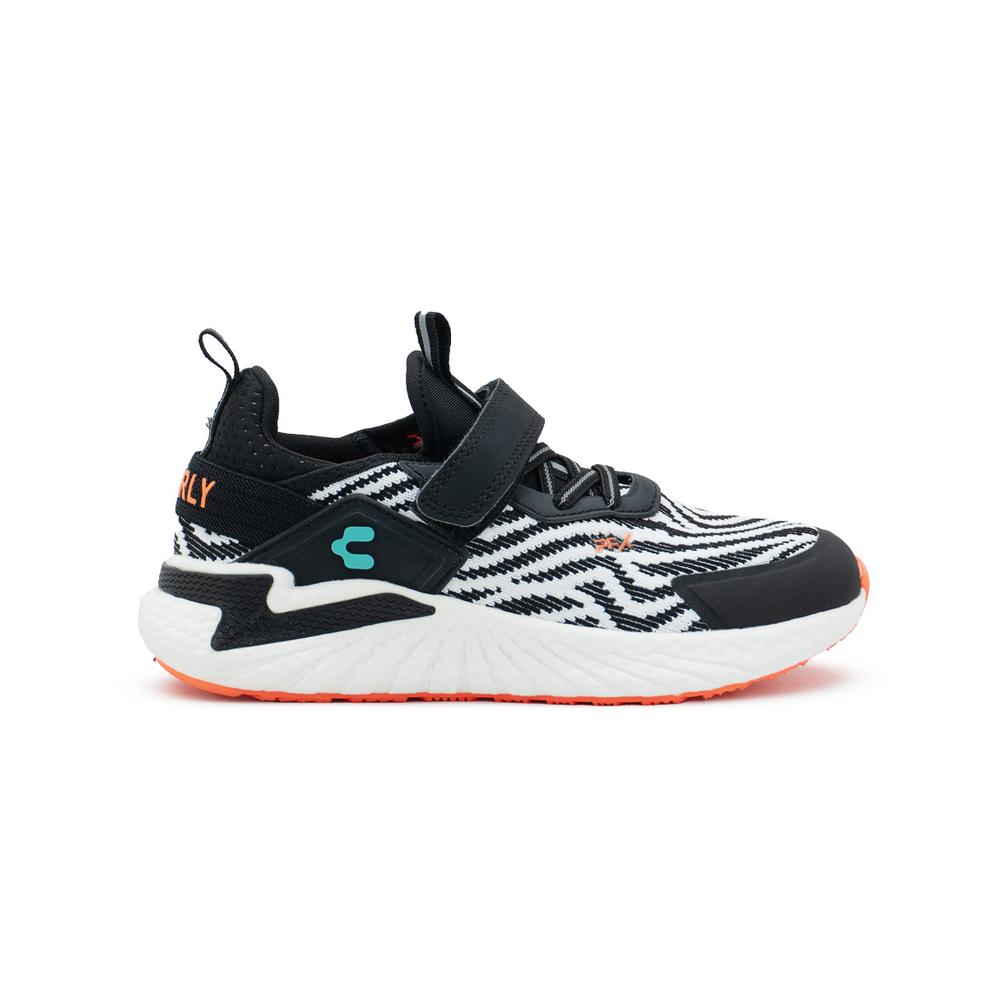 Tenis Charly Deportivos Niño Suela Eva Ligeros Transpirables Negro