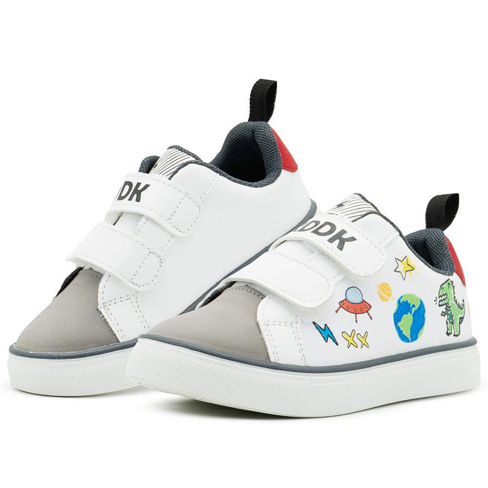 Foto 1 | Tenis Roddyck Dinosaurios Blancos para Niño