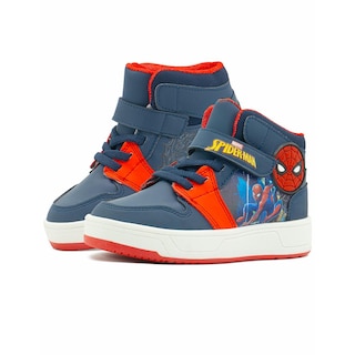 Foto 2 | Tenis Bota Para Niño Spider-man Marvel Color Marino Azul Marino