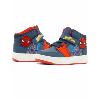 Foto 3 | Tenis Bota Para Niño Spider-man Marvel Color Marino Azul Marino