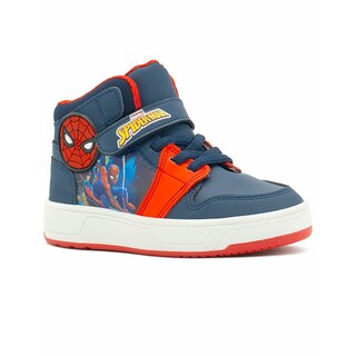Foto 5 | Tenis Bota Para Niño Spider-man Marvel Color Marino Azul Marino