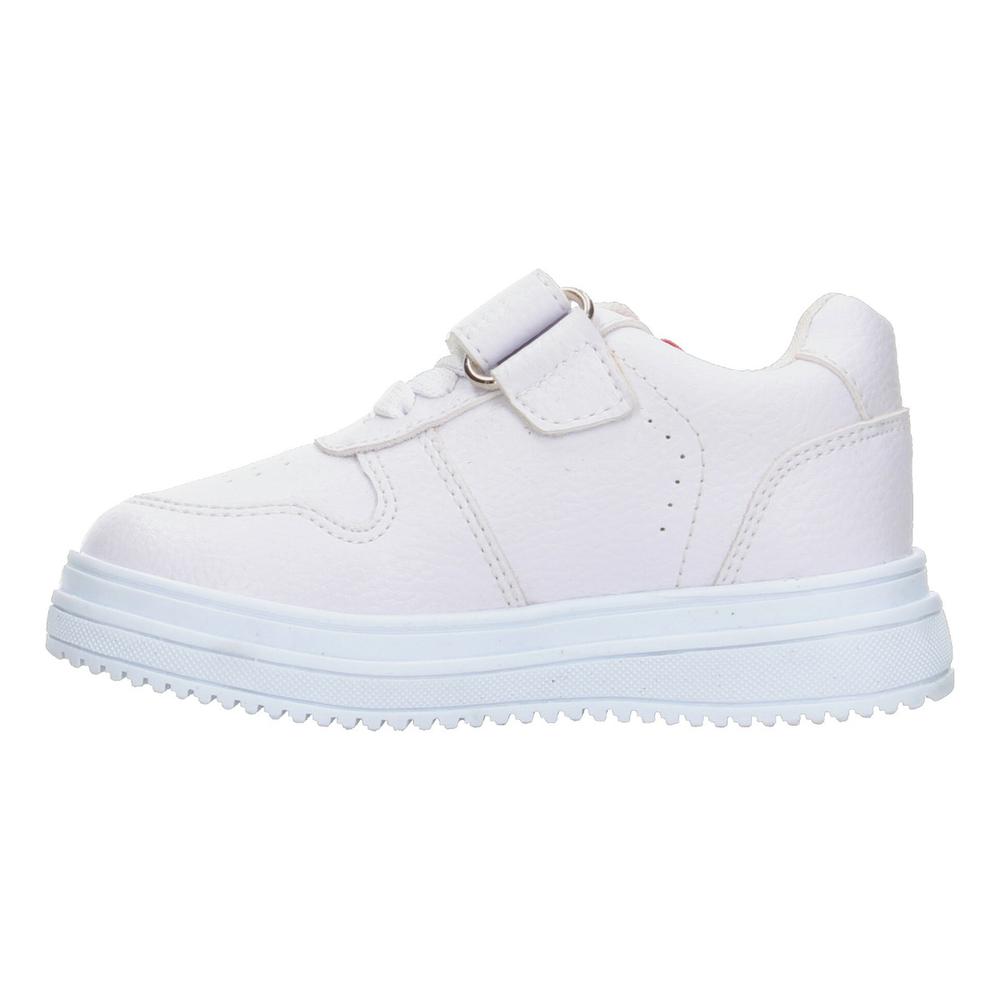 Foto 6 pulgar | Tenis Niño Escolar Colegio Marca Chabelo Color Blanco Etiqueta Roja En Lengüeta Infantil Infante Jun Blanco