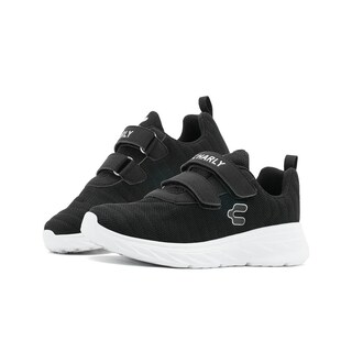 Foto 1 | Tenis Charly Para Niño Doble Velcro Deportivo Negro/blanco Negro