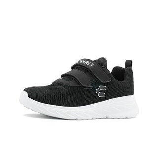 Foto 3 | Tenis Charly Para Niño Doble Velcro Deportivo Negro/blanco Negro
