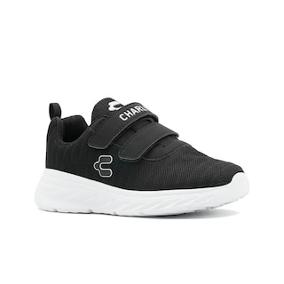 Foto 4 | Tenis Charly Para Niño Doble Velcro Deportivo Negro/blanco Negro
