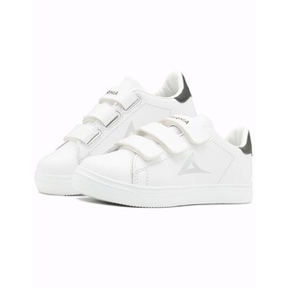 Foto 1 | Tenis Pirma Urbano Niños Doble Velcro Antiderrapante Casual Blanco