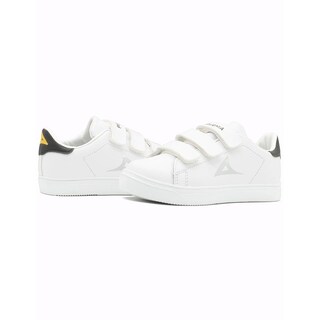 Foto 2 | Tenis Pirma Urbano Niños Doble Velcro Antiderrapante Casual Blanco
