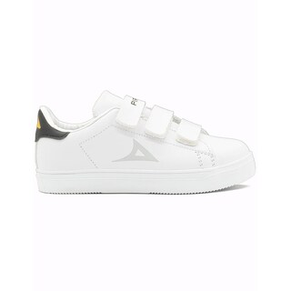 Foto 6 | Tenis Pirma Urbano Niños Doble Velcro Antiderrapante Casual Blanco
