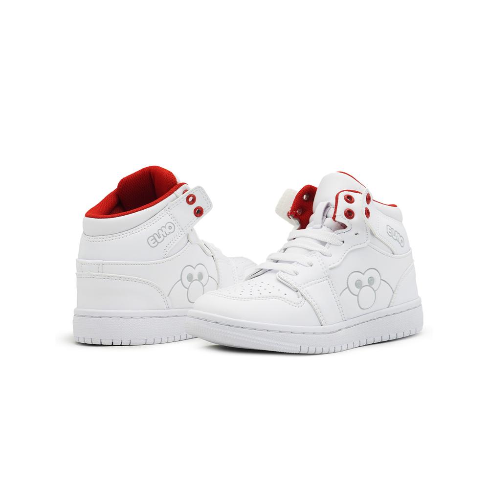 Foto 3 pulgar | Tenis Bota Elmo Plaza Sésamo Blanco Niño Karsten Blanco