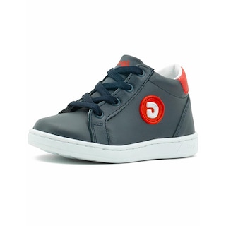 Foto 4 | Tenis Bota Dogi Soporte Arco Para Niño Casual 100%piel 12-17 Azul Oscuro