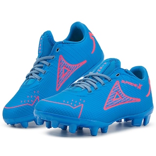 Foto 1 | Tenis Pirma Para Niño Futbol Soccer Tachos Azul/carmin Azul