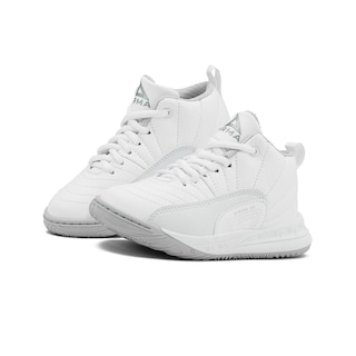 Foto 1 | Tenis Bota Pirma Para Niño Escolar Basquetbol Color Blanco Blanco