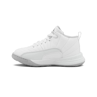 Foto 5 | Tenis Bota Pirma Para Niño Escolar Basquetbol Color Blanco Blanco
