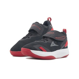 Foto 2 | Tenis Pirma Para Niño Basquetbol Ligero Bota Contactel Negro