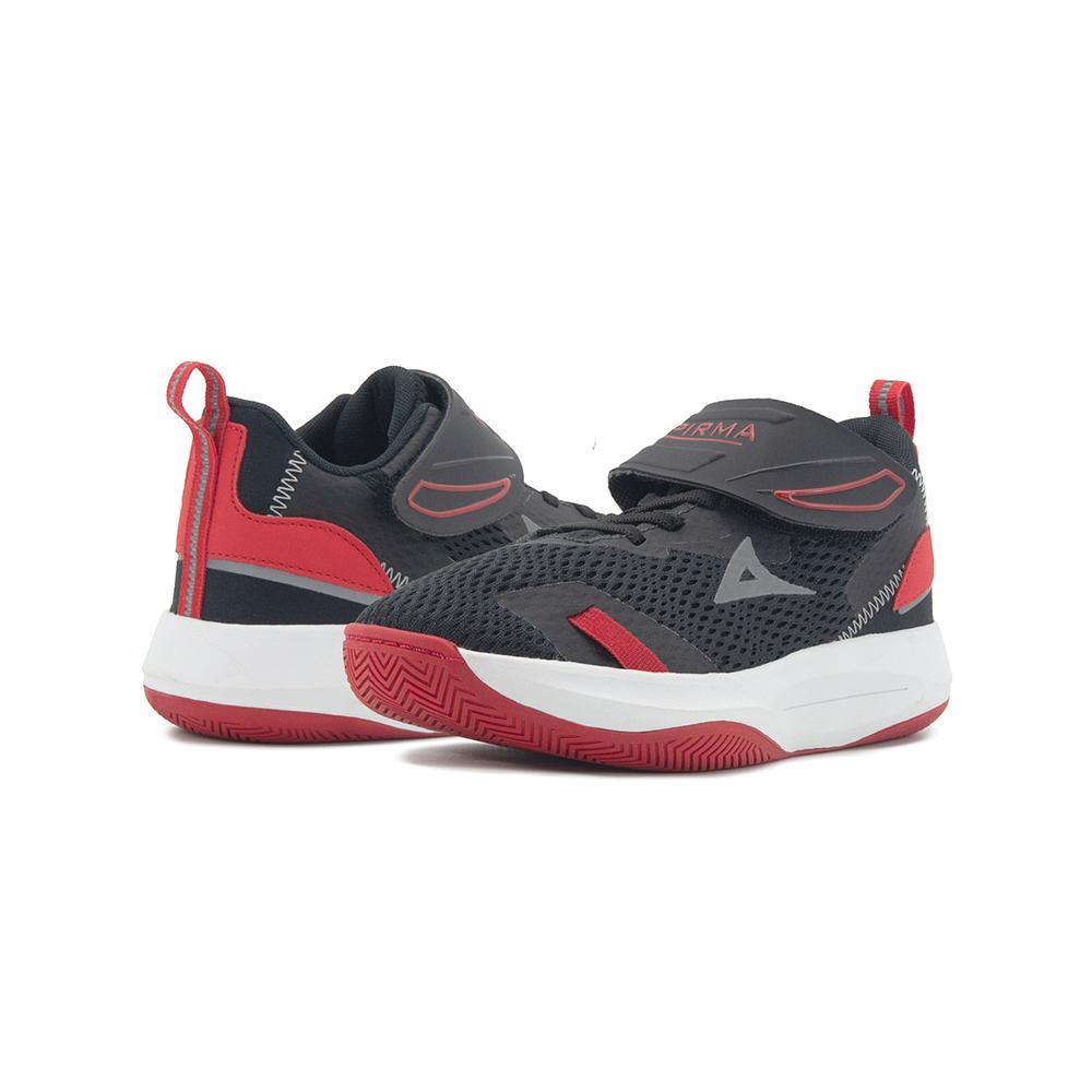 Foto 4 pulgar | Tenis Pirma Para Niño Basquetbol Ligero Bota Contactel Negro