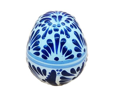 Foto 3 | Cráneo Decorativo De Talavera Los Ángeles Mediano color Azul