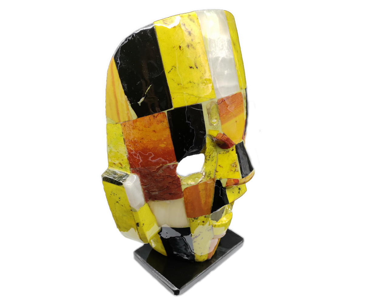 Foto 4 pulgar | Máscara de Piedra Pulida Mask Artesanal Masama 1 color Amarillo